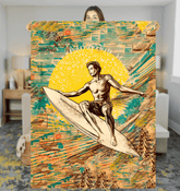 Beach Bliss Sherpa Throw - Beyond T-shirts